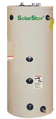 Solar GeoThermal Water Storage Tank- SolarStor 80 gallon SE - Electric Back Up