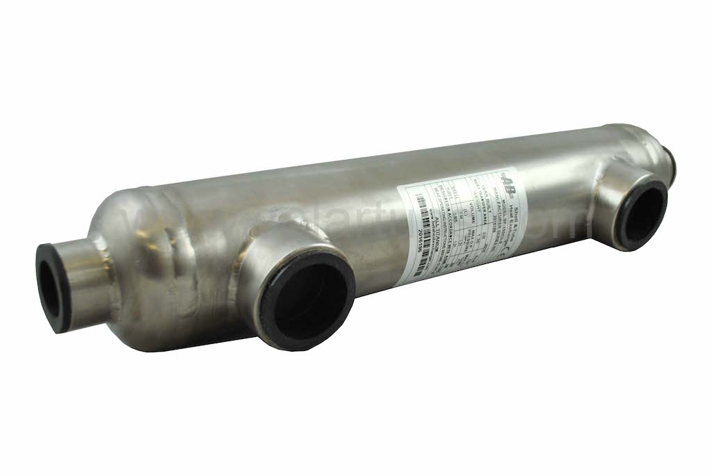 155K titanium solar pool heat exchanger