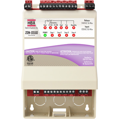HBX ZON-0550 WiFi Enabled Zone Control