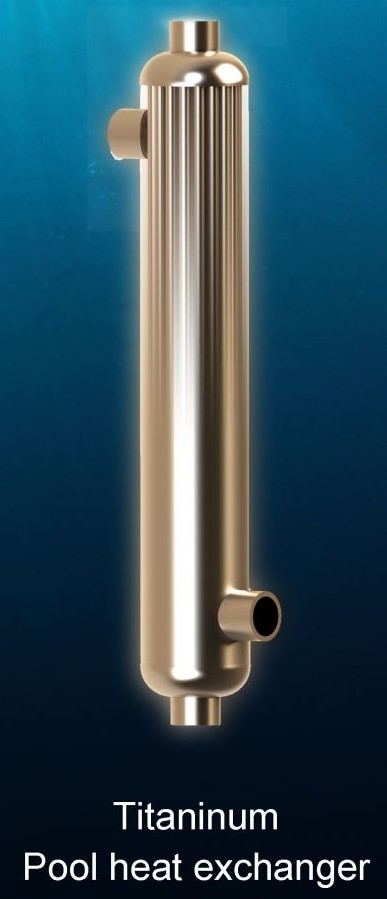Bluepool Titanium heat exchanger