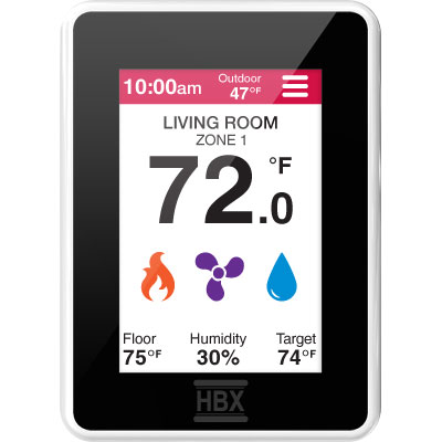 Touch Screen Thermostat - HBX THM-0500