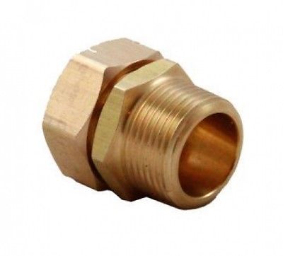 Solar Pipe Fitting - Aurora 3/4\" to 3/4\" MPT Adapter