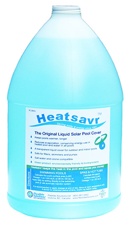 Heatsavr Liquid Solar Pool Cover - 4 Gallons